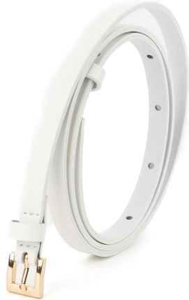 Damski pasek skórzany D142.1 Biały