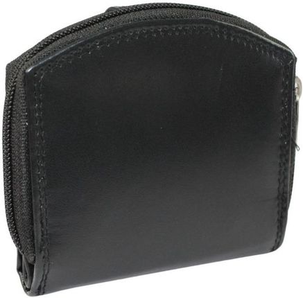 Portfel Damski Skórzany Cavaldi PP-066-SCL CZARNY RIFD Skóra Licowa Z Suwakiem Na Zewnątrz 11 x 10 x 3 [cm] - zdjęcie 2