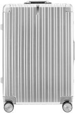 Walizka średnia NINETYGO All-round Guard 66,6cm srebrna