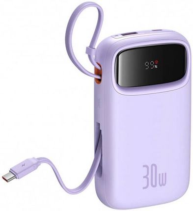 Powerbank Baseus QPow 2 20000mAh 30W 2xUSB-C - fioletowy - zdjęcie 3