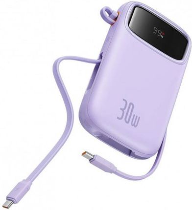 Powerbank Baseus QPow 2 20000mAh 30W 2xUSB-C - fioletowy - zdjęcie 2