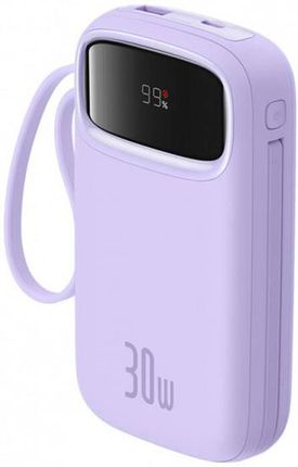 Powerbank Baseus QPow 2 20000mAh 30W 2xUSB-C - fioletowy - zdjęcie 5