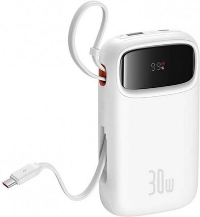 Powerbank Baseus QPow 2 20000mAh 30W 2xUSB-C - biały - zdjęcie 3