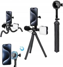 Giętki Elastyczny Statyw Uchwyt Magnetyczny Magnes MagSafe na Telefon i System GoPro / TP-FT2