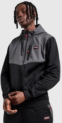 MCKENZIE BLUZA ROZPINANA Z KAPTUREM CHAOS PLY BLK