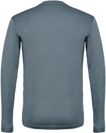 Longsleeve trekkingowy męski Salewa PUEZ MELANGE DRY niebieski 00-0000027453_8106 - zdjęcie 2