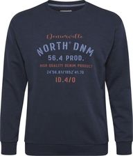 Bluza bawełniana NORTH 56 Denim granatowa