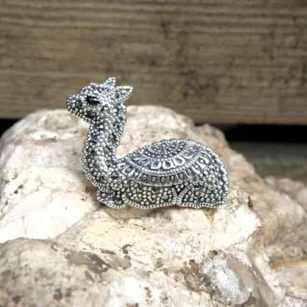 Srebrna Broszka z Lamą (HB0741MAC)