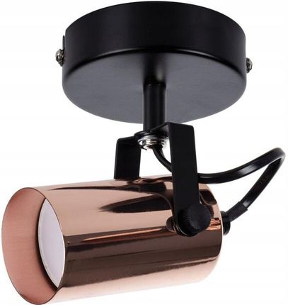 Lampa ścienna sufitowa LL Boto EL-1O GU10 spot regulacja kinkiet miedziany