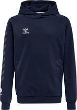 Zdjęcie Dziecięca Bawełniana Bluza Z Kapturem Hummel Move Grid - Człopa