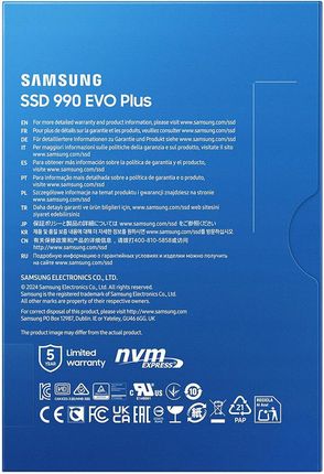 Samsung 990 EVO Plus 1TB SSD 5個セット Dysk SSD Samsung 990 EVO Plus 1TB SSD (MZV9S1T0BW) - Opinie
