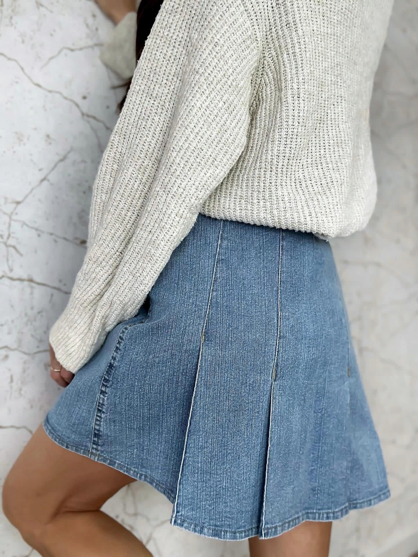 Spódnica VIKI mini jeans z kieszeniami w29 - Ceny i opinie - Ceneo.pl