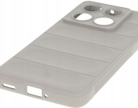 Bizon Pancerne Etui Case Tur Do Xiaomi 14T Pro Jasnoszare - zdjęcie 4