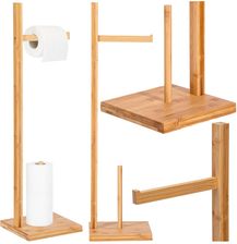 Zdjęcie Stojak na papier toaletowy KEFAS naturalny bambus - Skarżysko-Kamienna