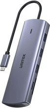 Zdjęcie Unitek hub 9w1 USB C HDMI VGA PD 100W (D1113A) - Różan