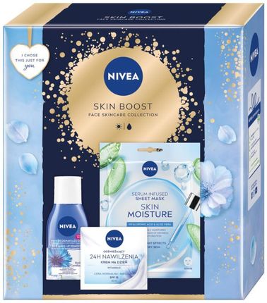 NIVEA Skin Boost Zestaw Kosmetyków do Pielęgnacji Twarzy