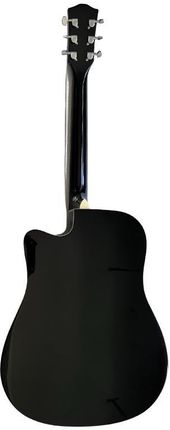 V-TONE VEAG1 CE BK gitara elektroakustyczna 4/4 dreadnought cutaway czarna - zdjęcie 3