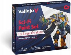 Zdjęcie Vallejo Game Color 72313 Sci-Fi Paint Set 12x18 ml - Lubin