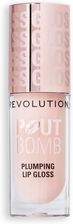 Zdjęcie Revolution Pout Bomb Plumping Gloss Błyszczyk Do Ust 4.6ml Milky Sheer Holo - Mszana Dolna