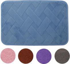 Zdjęcie DYWANIK ŁAZIENKOWY Mata Do Łazienki MIĘKKI Antypoślizgowy 60x40cm A3911 - Słomniki