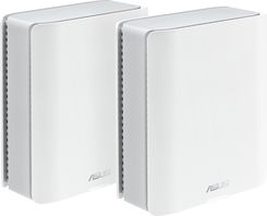 Asus ZenWiFi BT8 (2-pack) Trójpasmowy (2,4 GHz / 5 6 GHz) Wi-Fi 7 (802.11be) Biały 3 (90IG0930MO3B20)