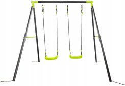 Zdjęcie Małpiszon Huśtawka Podwójna Deluxe Ze Stelażem Do Ogrodu - Serock