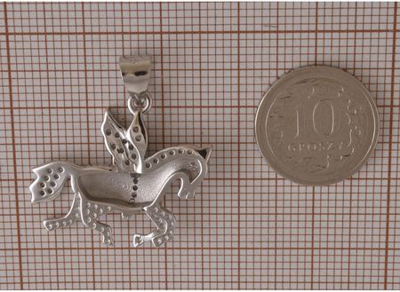 Falana Wisiorek srebrny Pegaz w0626 2,5g. - zdjęcie 2