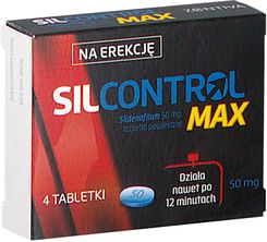 Zdjęcie Zentiva Silcontrol Max 50mg 4tabl - Prochowice