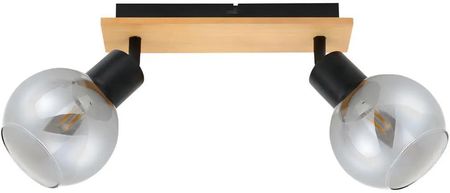 Italux Barel Spl-67535-2-Bk-Wo Kinkiet Lampa Sufitowa (Spl675352Bkwo)
