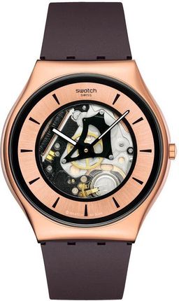 Swatch SS07G107 Slim Irony Copper Flame Skeleton