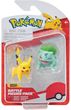 Gadżet 2 Minifigurki Pokemon Pikachu + Bulbasaur Puszcza Oczko