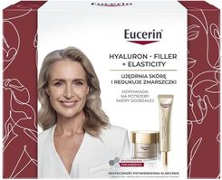Zdjęcie Eucerin Krem Hyaluron Filler Elasticity Zestaw Kosmetyków Na Noc + Pod Oczy - Wyrzysk