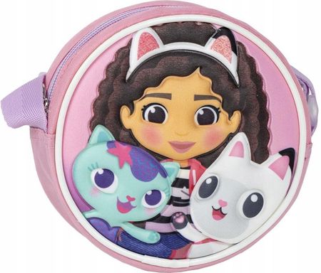 Torba Na Ramię 3D Gabby's Dollhouse Koci Domek Gabi
