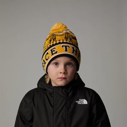 Czapka zimowa dziecięca The North Face SKI TUKE żółta NF0A7WJ89IO - zdjęcie 2