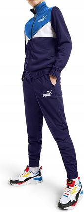 Puma komplet dresowy dres dziecięcy chłopięcy dla chłopca bluza spodnie 152 - zdjęcie 4