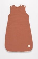 Zdjęcie Śpiwórek 0-6 miesięcy + chusteczka/przytulanka Uni Terracotta, SAUTHON - Polanów
