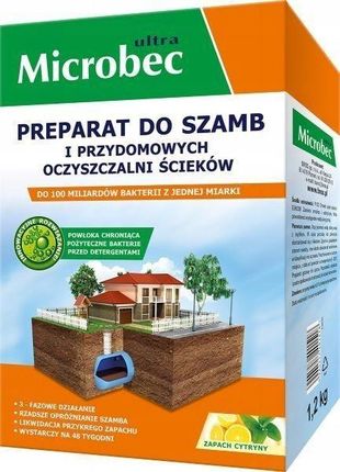 Bros Preparat Do Szamb I Przydomowych Oczyszczalni Ścieków Microbec Ultra 1,2kg