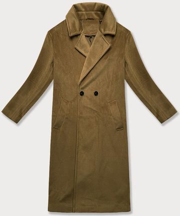 Damski płaszcz przejściowy oversize J Style beżowy (11Z8161)