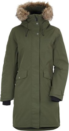 Didriksons Erika, parka, damskie, ciemnozielony