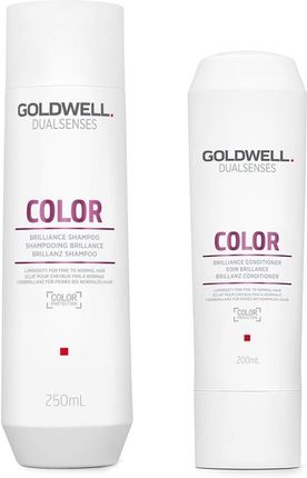Goldwell Dualsenses Color szampon + odżywka włosy farbowane 250ml + 200ml