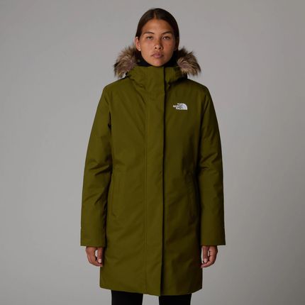 Damska Parka Puchowa The North Face W Arctic Parka - Forest Olive