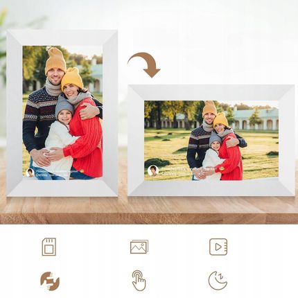 Bedee Cyfrowa Ramka Hd Na Zdjęcia 10,1
