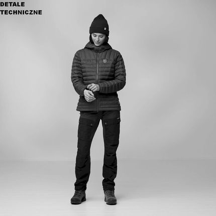 Damska Kurtka Ocieplana Fjallraven Expedition Latt Hoodie W