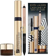 Estée Lauder Estée Lauder Lash Line Up Zestaw Tusz Do Rzęs 8Ml + Kremowa Kredka Do Oczu Noir/Cream 1.2G + Krem Pod Oczy 5Ml