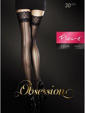 Zdjęcie FIORE CELIA Pończochy samonośne 30 D 4-L/black - Grodzisk Wielkopolski