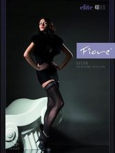 Zdjęcie FIORE ESTER Pończochy hold-ups 40 DEN 2-S/black - Puszczykowo
