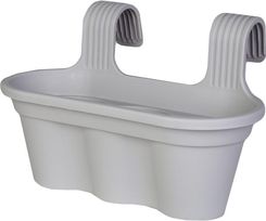 Zdjęcie Goliat Doniczka Balustradowa Trio Szara - Odporna Na Warunki Atmosferyczne - Trzcianka