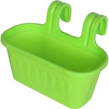 Zdjęcie Goliat Odporna Na Warunki Atmosferyczne Doniczka Balustradowa - Zielona Podwójna - Trzcianka