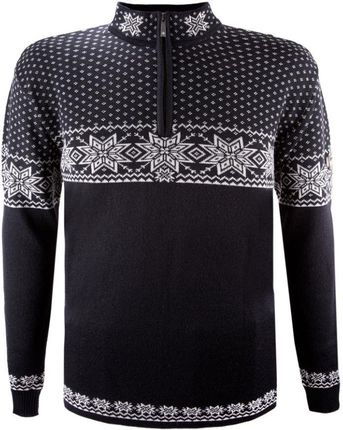 Kama Rune, sweter merino, męski, czarny