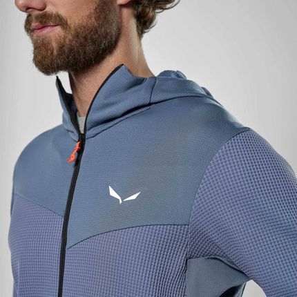 Polar męski Salewa PUEZ WAFFLE niebieski 00-0000028849_8100 - zdjęcie 3
